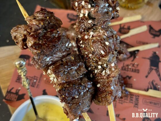 Bavette spiesjes recept | Jasper | BBQuality