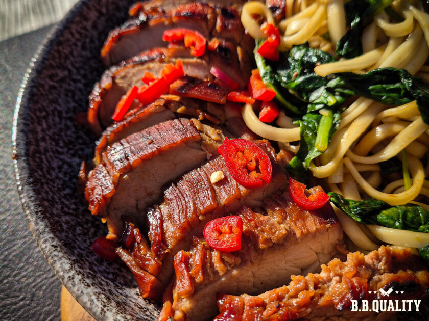 Noodles met teriyaki varkenshaas recept | Ronald | BBQuality