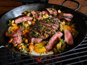 Steak en eggs recept | Maikel | BBQuality