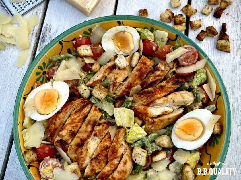 Caesar salade recept | Jasper | BBQuality