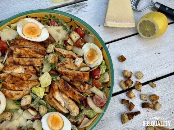 Caesar salade recept | Jasper | BBQuality