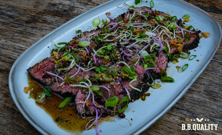 Tataki van diamanthaas recept | BBQuality | Maikelsbbq