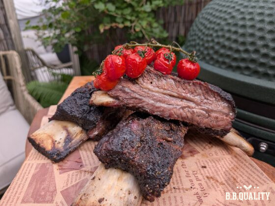 Short ribs rotisserie recept | BBQuality | Bas