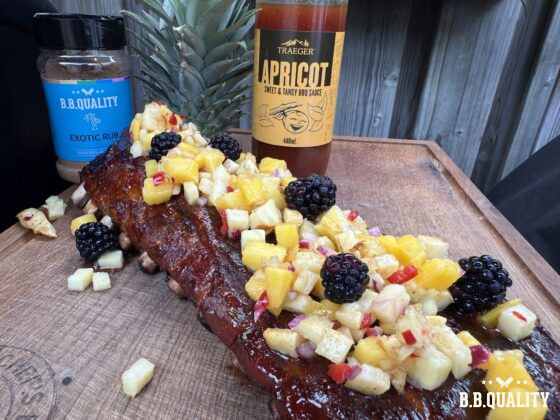 Exotische spareribs recept | Exotic rub | BBQuality | Chefs_bbq_table | Kenneth