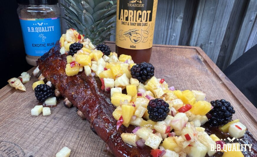 Exotische spareribs recept | Exotic rub | BBQuality | Chefs_bbq_table | Kenneth