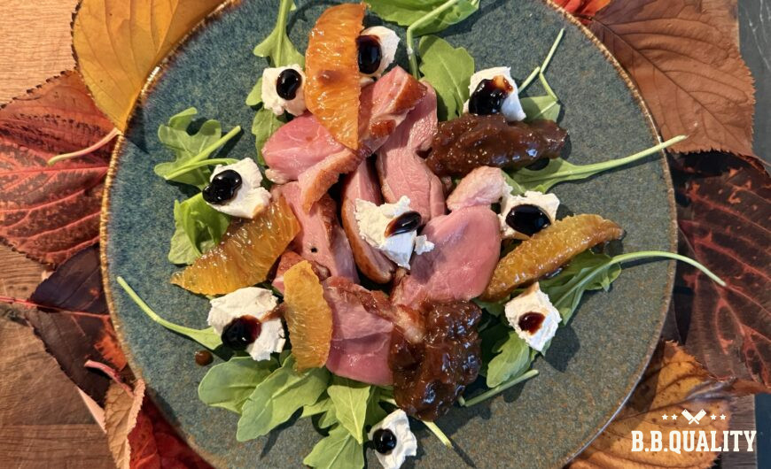 Gerookte eendenborst recept met vijgen chutney | Chefs_BBQ_Table | Kenneth | Eendenborstfilet | Fucking BBQ Rub | BBQuality