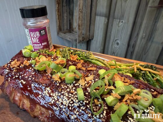 Spareribs recept met oosterse twist | Spareribs met ketting | Angus & Oink char siu rub | Chefs_BBQ_Table | Kenneth