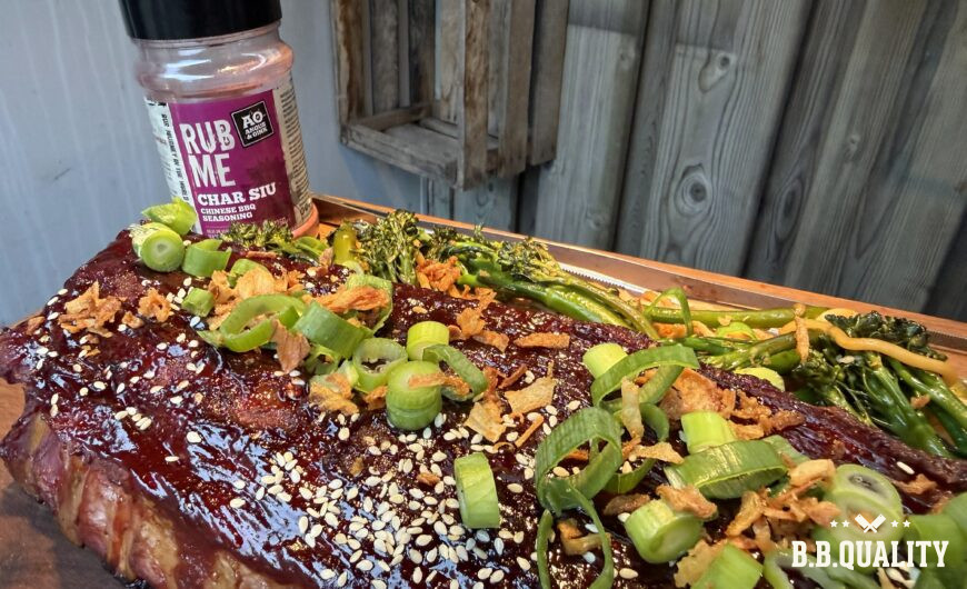 Spareribs recept met oosterse twist | Spareribs met ketting | Angus & Oink char siu rub | Chefs_BBQ_Table | Kenneth