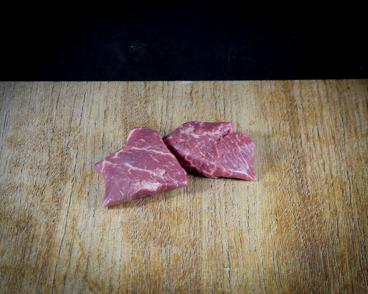 Angus flat iron steak gourmet