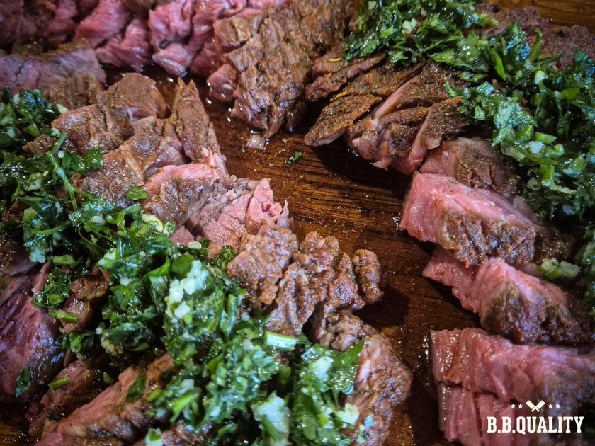 Bavette Tierno met gremolata recept | Steak rub | Beef rub | BBQ_Rookie | Ronald | BBQuality