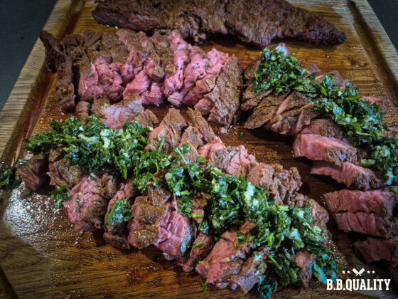 Bavette Tierno met gremolata recept | Steak rub | Beef rub | BBQ_Rookie | Ronald | BBQuality