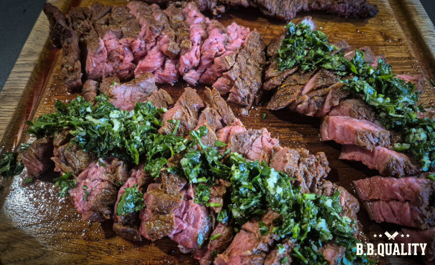 Bavette Tierno met gremolata recept | Steak rub | Beef rub | BBQ_Rookie | Ronald | BBQuality