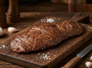 Bavette maanvlees gegrild