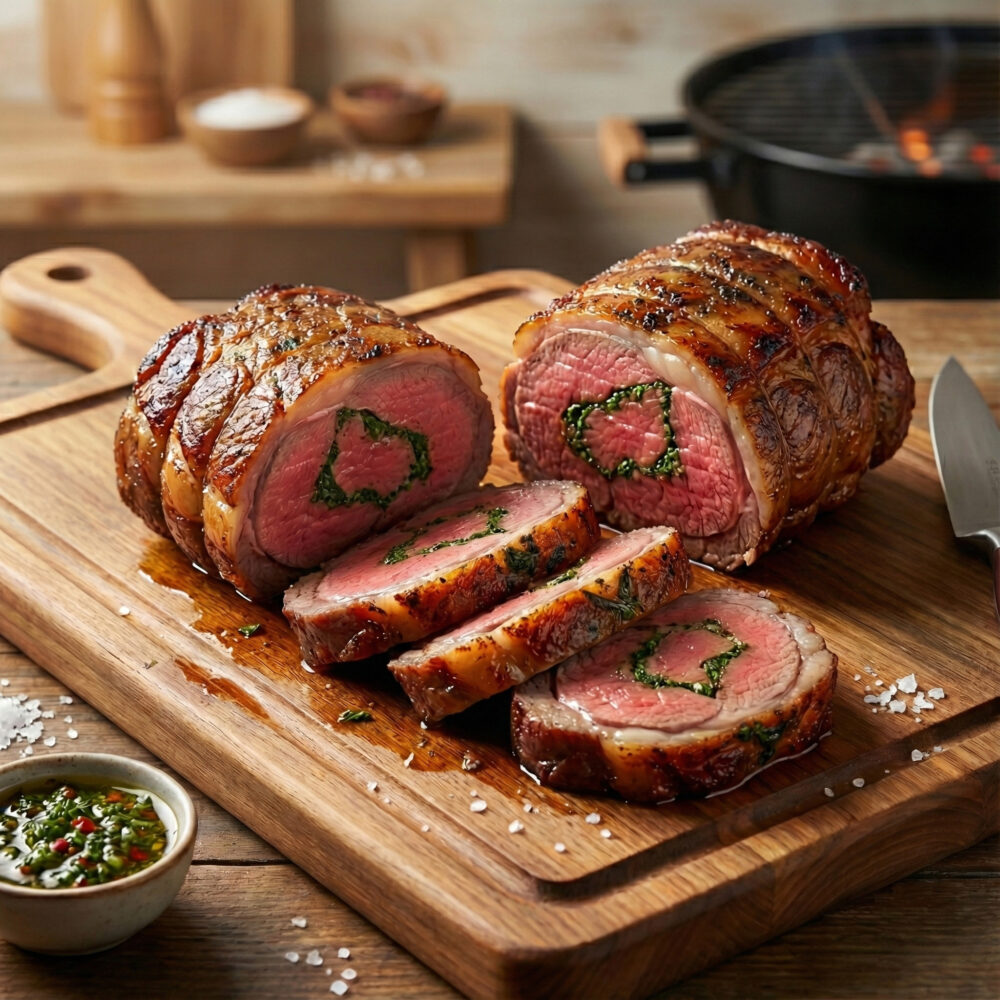 Dry Aged entrecote rollade