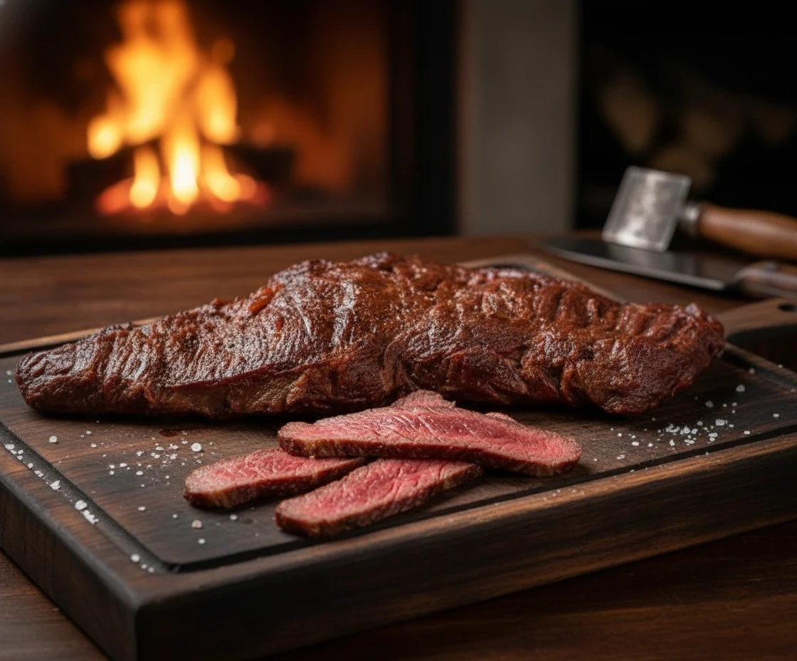 Black Angus bavette/maanvlees El Rancho Uruguay