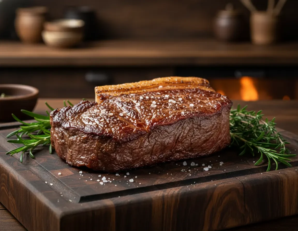 Black Angus entrecote El Rancho Uruguay