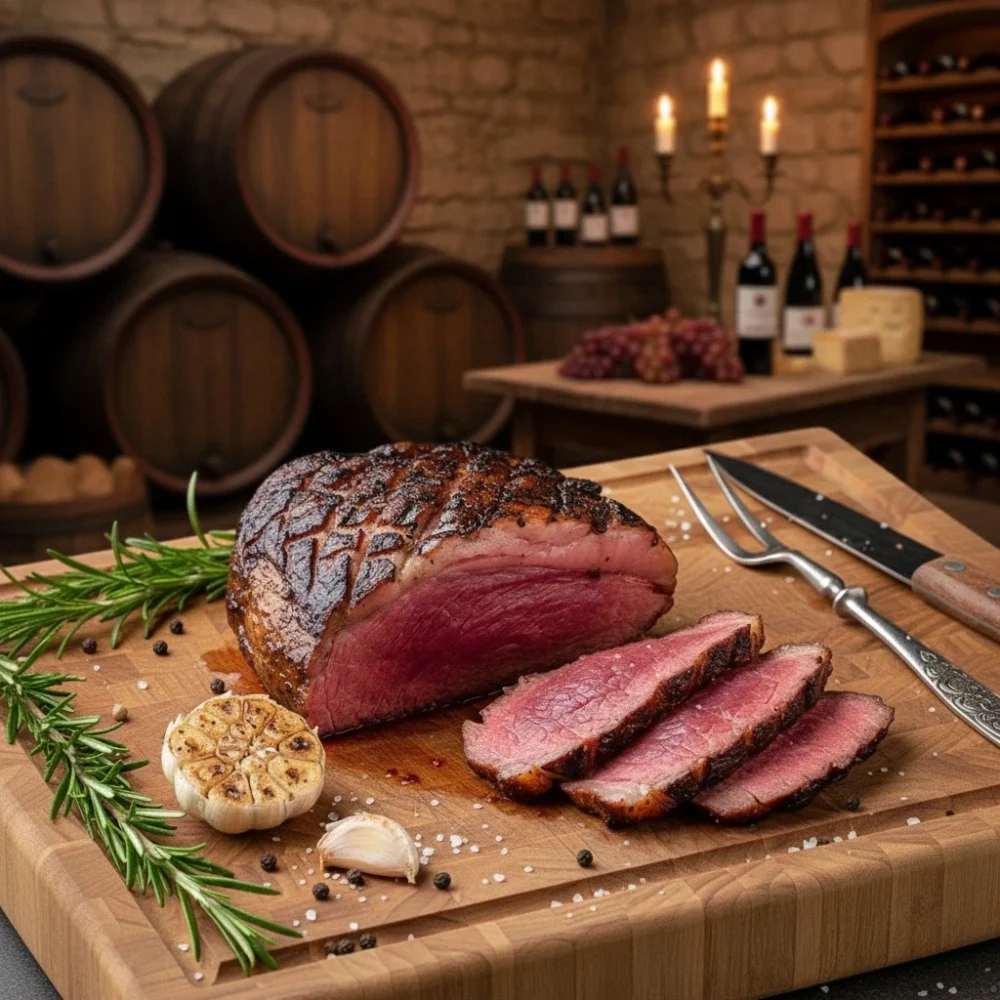 Black Angus picanha El Rancho Uruguay