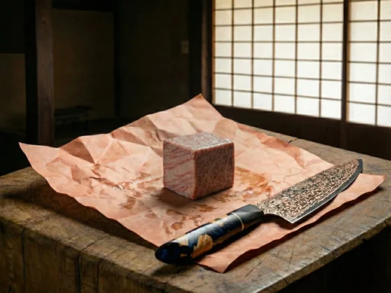 Japanse wagyu saku entrecote A5 full blood