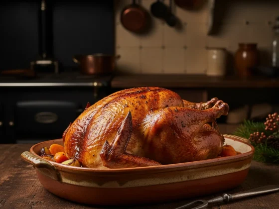 Nederlandse kalkoen gebraden