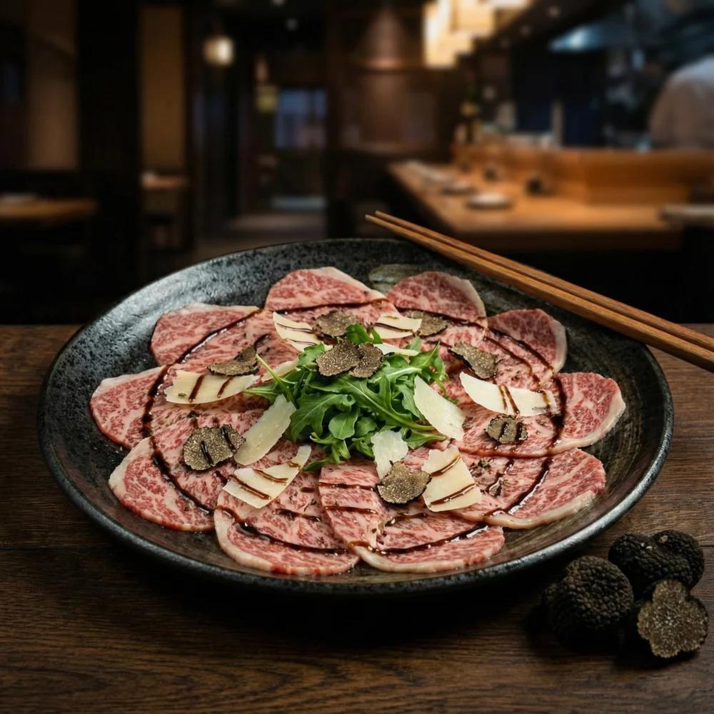 Wagyu sukiyaki slices A5 Japans (Full blood)