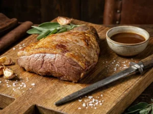 kalfspicanha bereid op de bbq