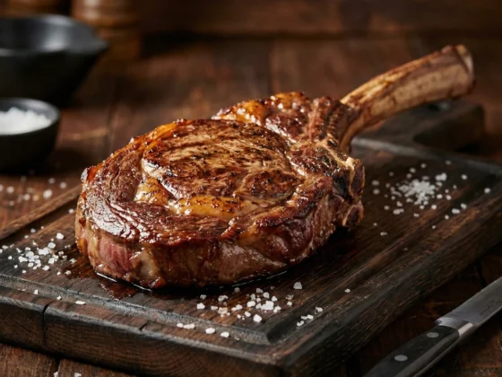 Angus Tomahawk steak bereidt rund2026 | BBQuality