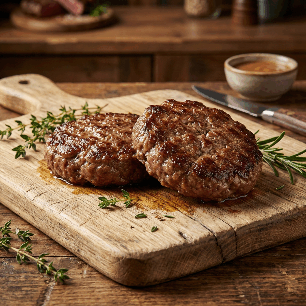 Dry Aged merg burger, 8 halen 6 betalen