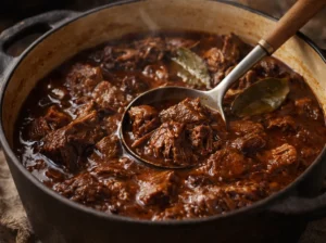 Perfect gestoofde en malse riblap van BBQuality