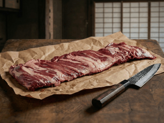 Wagyu inside skirt steak A5 Japans (Full Blood) wagyu2026 | BBQuality
