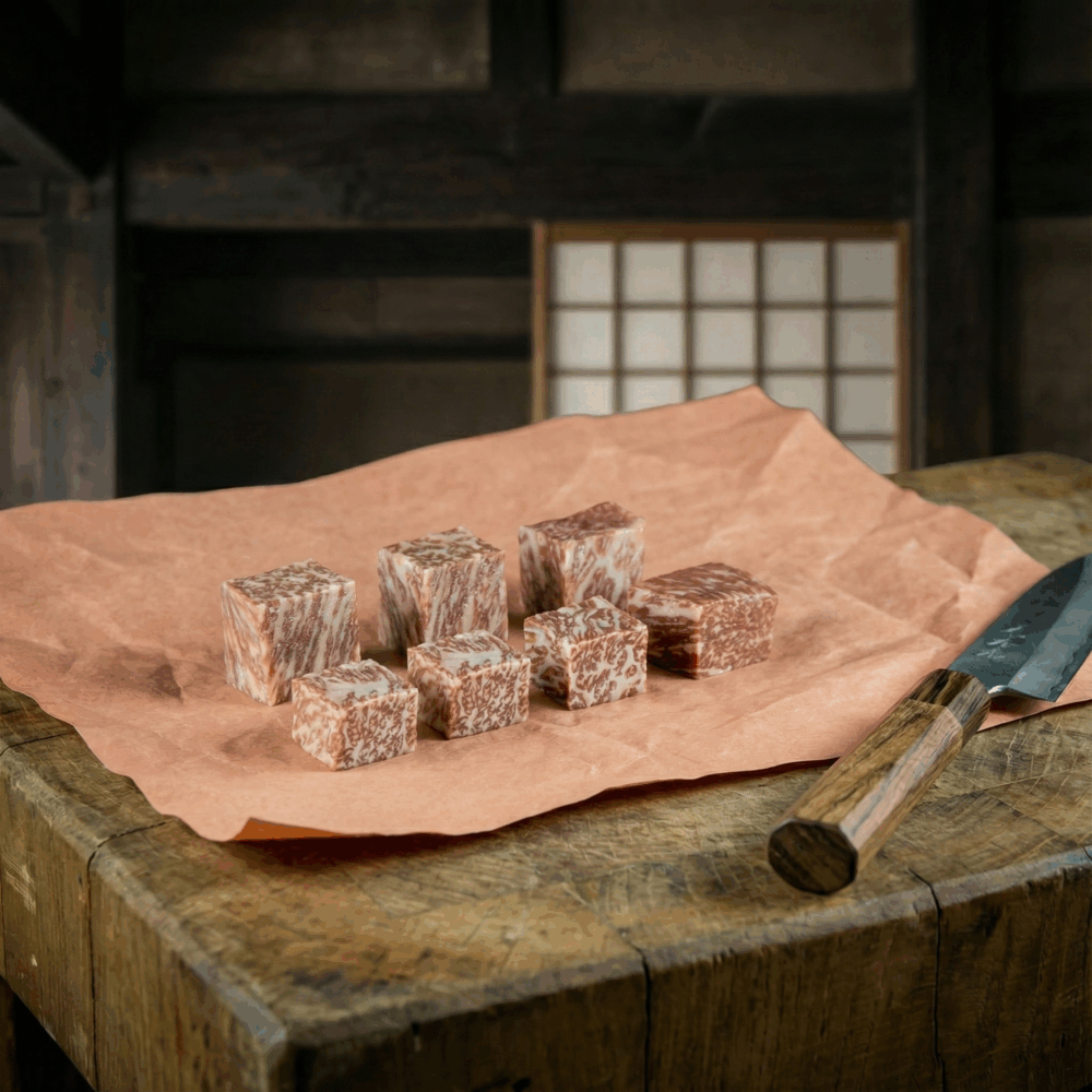 Wagyu maminha blokjes A5 Japans (Full Blood)