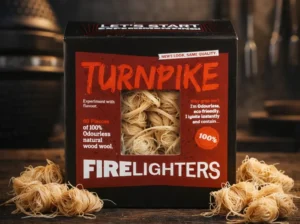 Aanmaakwokkels 80 stuks ecologisch product van houtkrullen