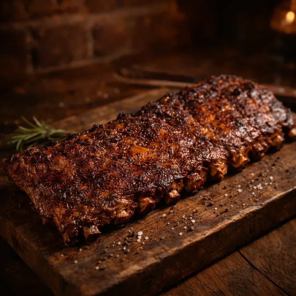 BBQuality Voorgegaarde spareribs per 3