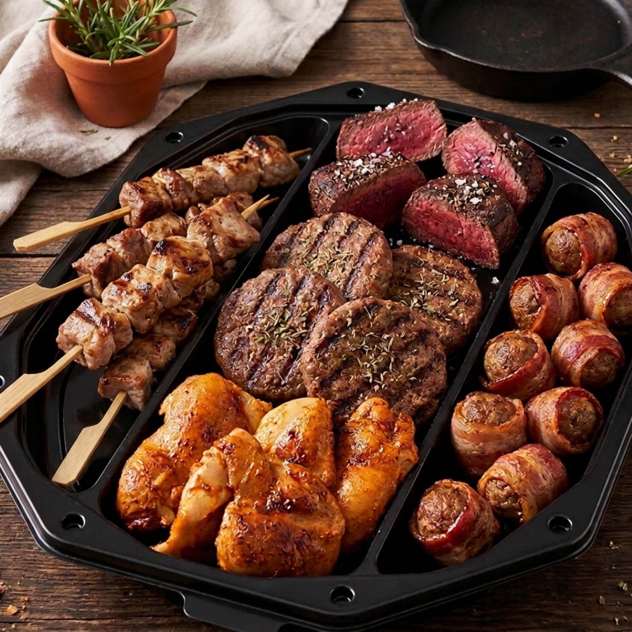 BBQuality BBQ pakket (4 personen)