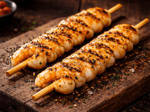 Perfecte-garnalenspiesjes-van-de-bbq-goudbruin-gekruid-van-bbquality