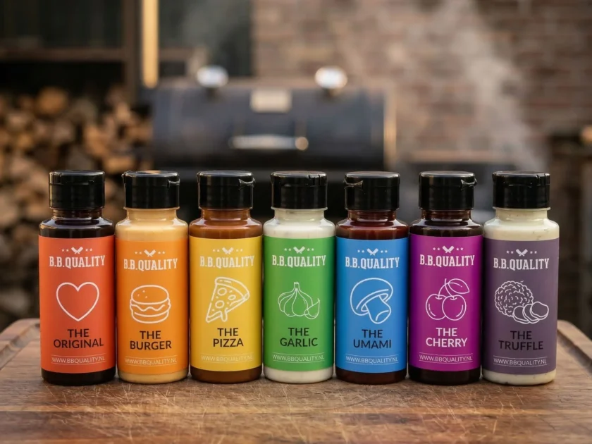 BBQuality Saus XXL voordeelpakket: alle 7 sauzen uit ons assortiment in één complete bundel