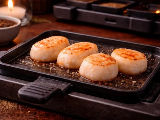 Coquilles gourmet uit sint jacobsschelp voor pick en mix gourmetschotel