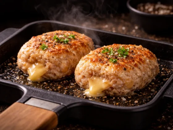 Cordon bleu gourmet gevuld met ham en kaas voor pick en mix gourmetschotel