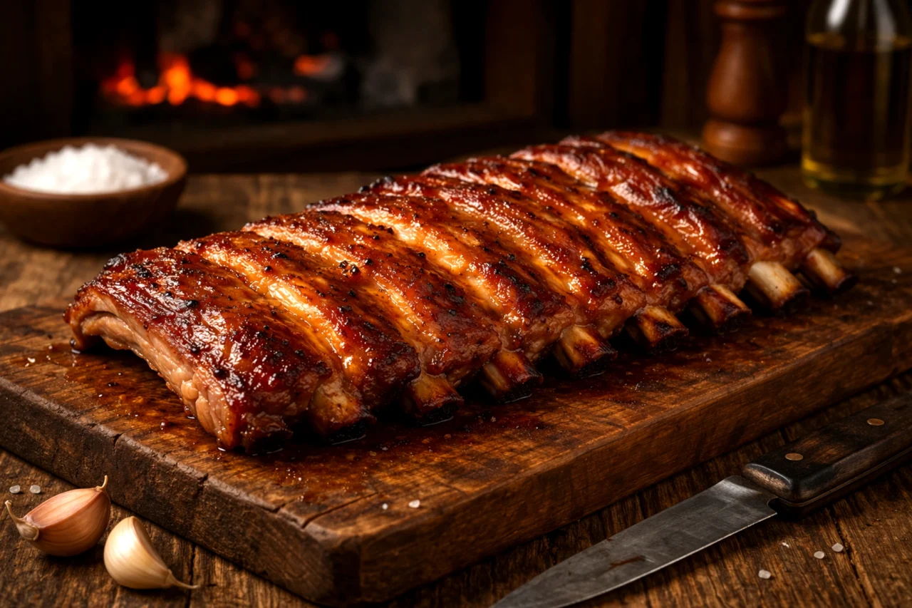 Iberico buikrib