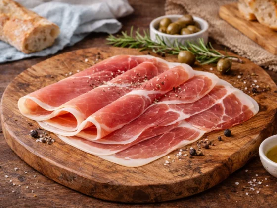 Serranoham 100 gram dun gesneden Spaanse rauwe ham met verfijnde smaak