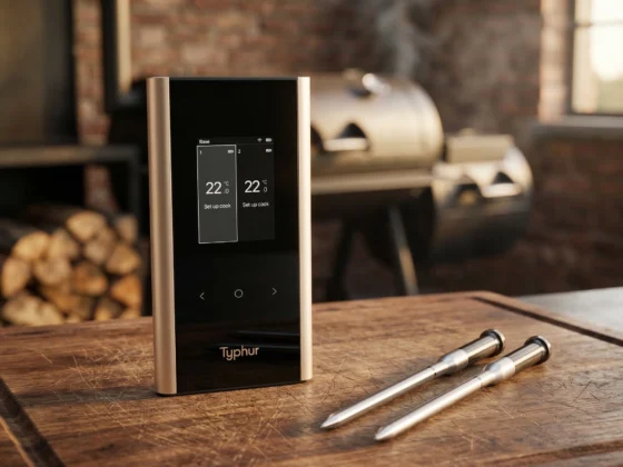 Typhur Sync Gold Dual draadloze wifi therometer 4 probes