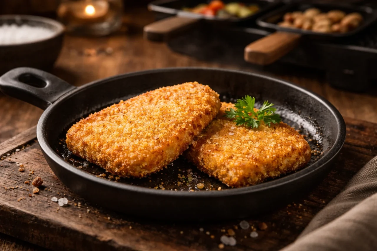 Varkensschnitzel gourmet