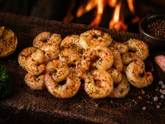 Grote garnalen gepeld 13 15 vannamei voor BBQ en koken