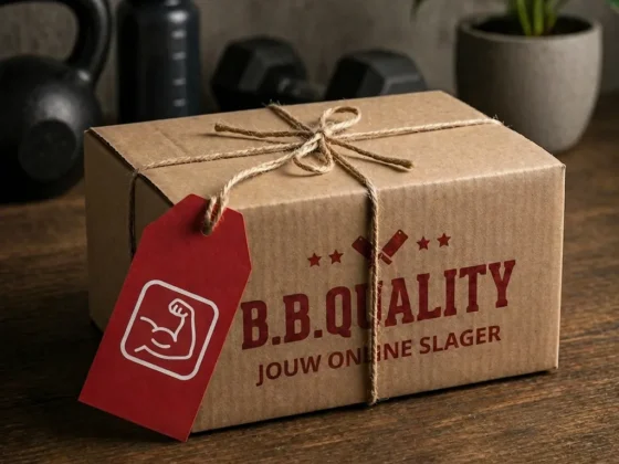 Box vol eiwitten met 750 gram eiwit. 7 eiwitrijke producten van kip, rund, varken en vis. 14 porties, gekoeld en diepgevroren geleverd.