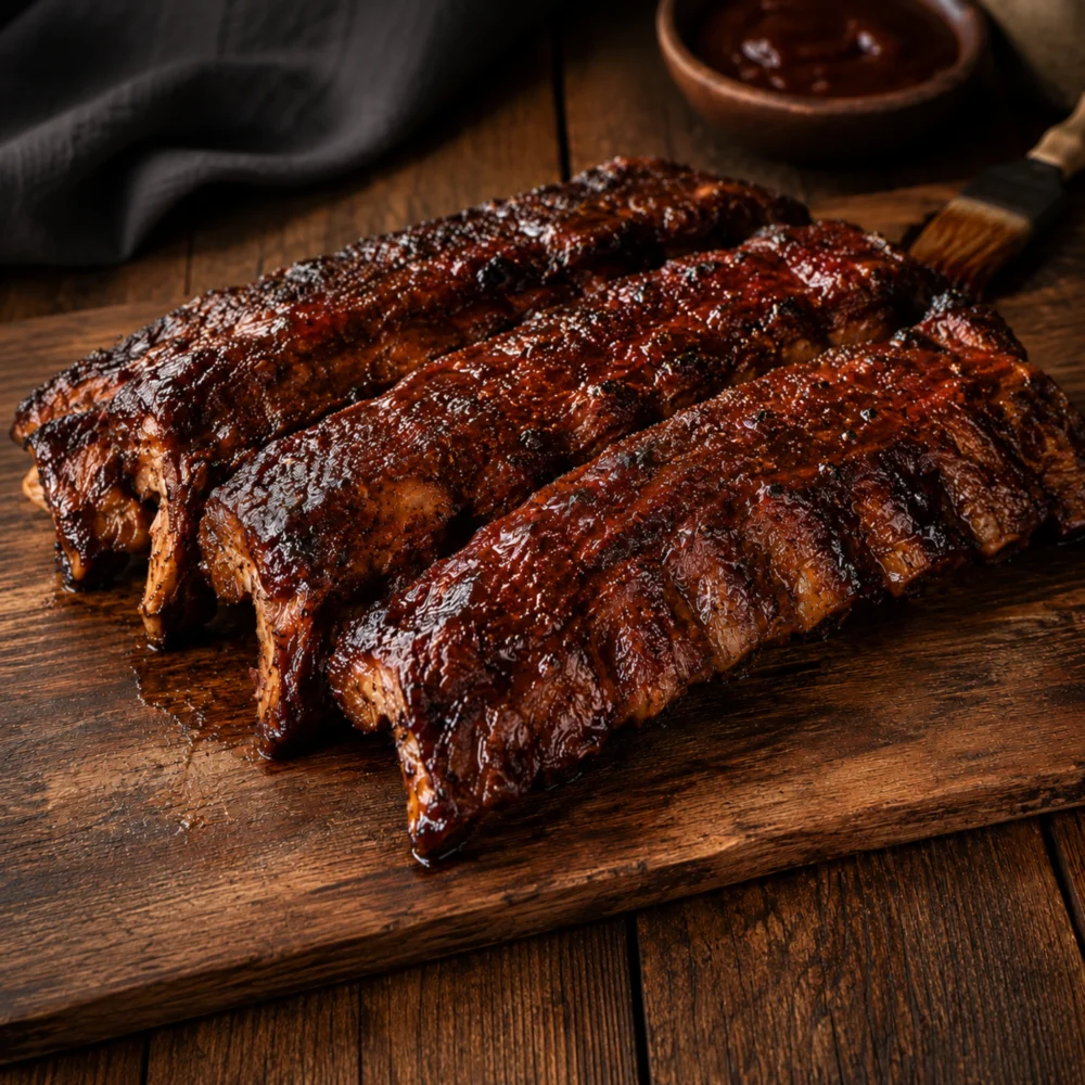 BBQuality Spareribs met ketting per 3 2500 gram