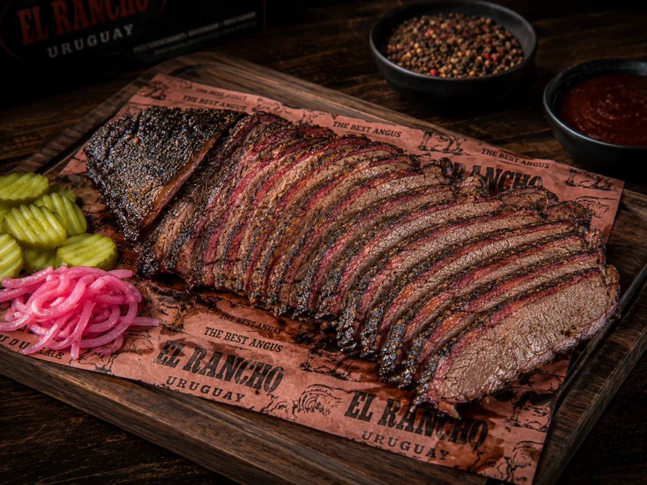 Black Angus brisket El Rancho Uruguay