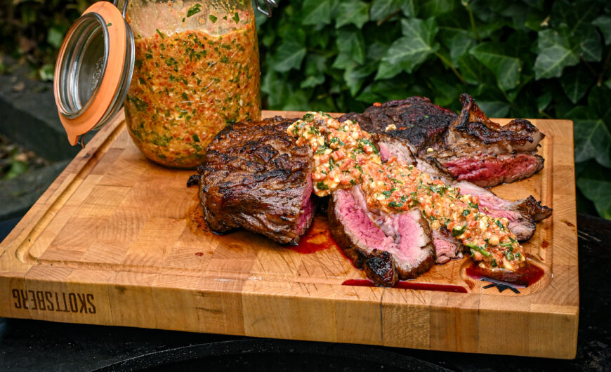 Bavette Churrasco recept met paprika-feta salsa | Bavette met vet | No Rubbish No Mercy rub | No Rubbish The Boost zout | MaikelsBBQ | BBQuality