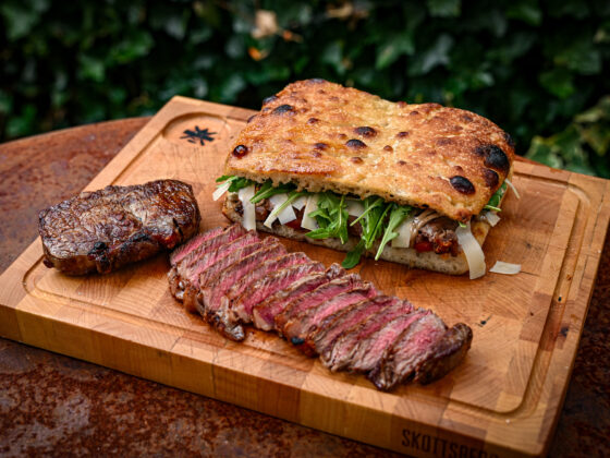 El Rancho Entrecote Focaccia Sandwich Recept | Black Angus entrecote El Rancho Uruguay | Steak Sandwich | MaikelsBBQ | BBQuality