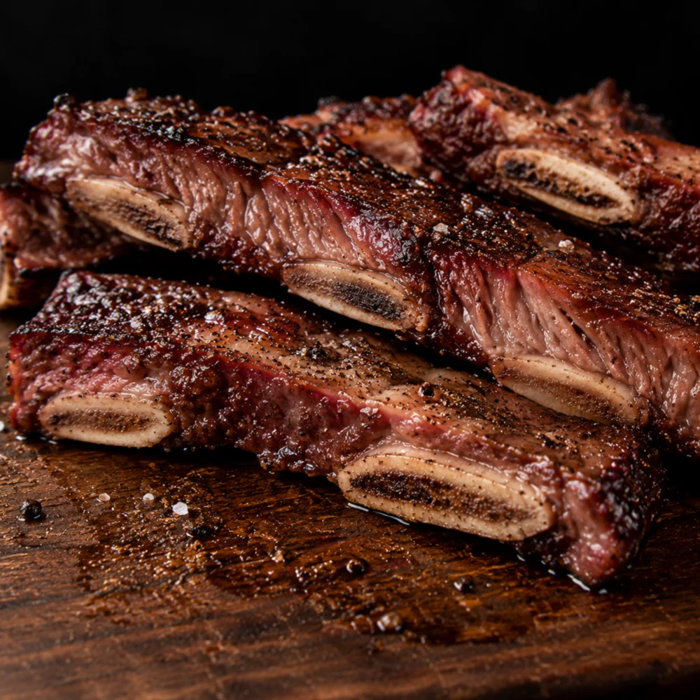 Short ribs gezaagd