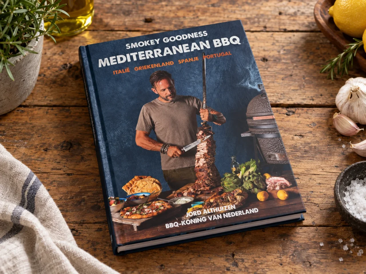 Mediterranean BBQ, Smokey Goodness, gesigneerd